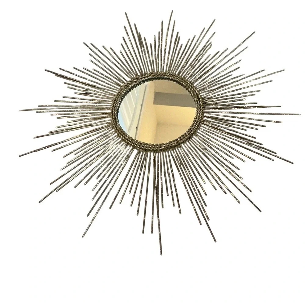 Pier 1 Gold Burst Mirror 16